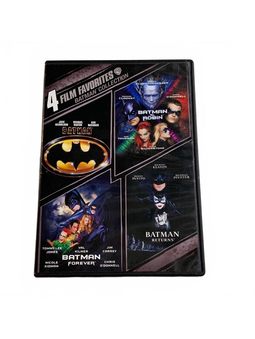 Batman 4 Film Favorites Collection DVD